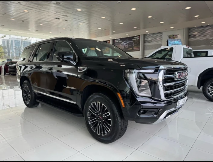 GMC Yukon 2024 BLACK RENTAL IN DUBAI - undefined